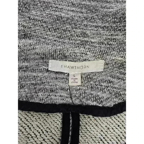 41 Hawthorn Women's Size L Gray 100% Cotton Blazer - Picture 3 of 8